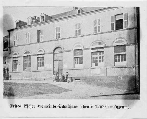 Ecole montagne de l' 03 ancien lycee de jeunes filles premiere ecole primaire a esch ~1890