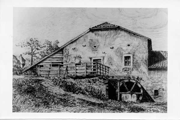 Bervart 1840 002 Federzeichnung von Victor Robert