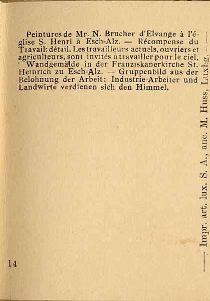 Eglise St.Henri 10 cp bs