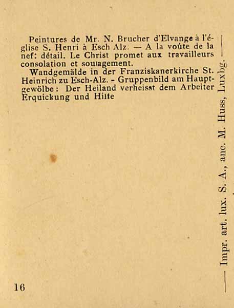 Eglise St.Henri 12 cp bs