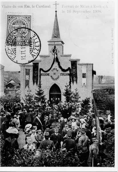 chapelle italienne 1908 cp bd prince henri